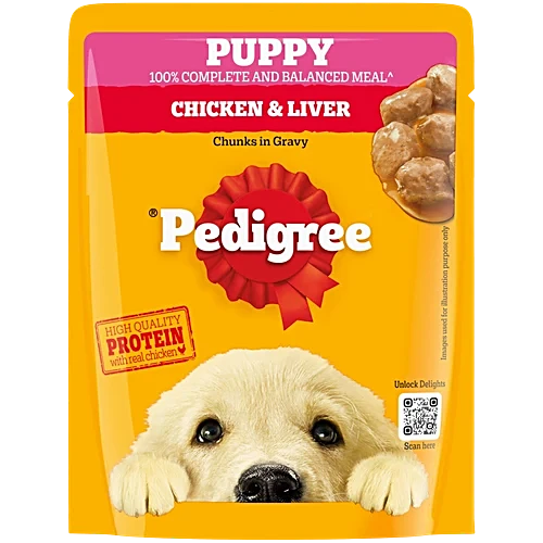 Pedigree Chicken & Liver Chunks Flavour 